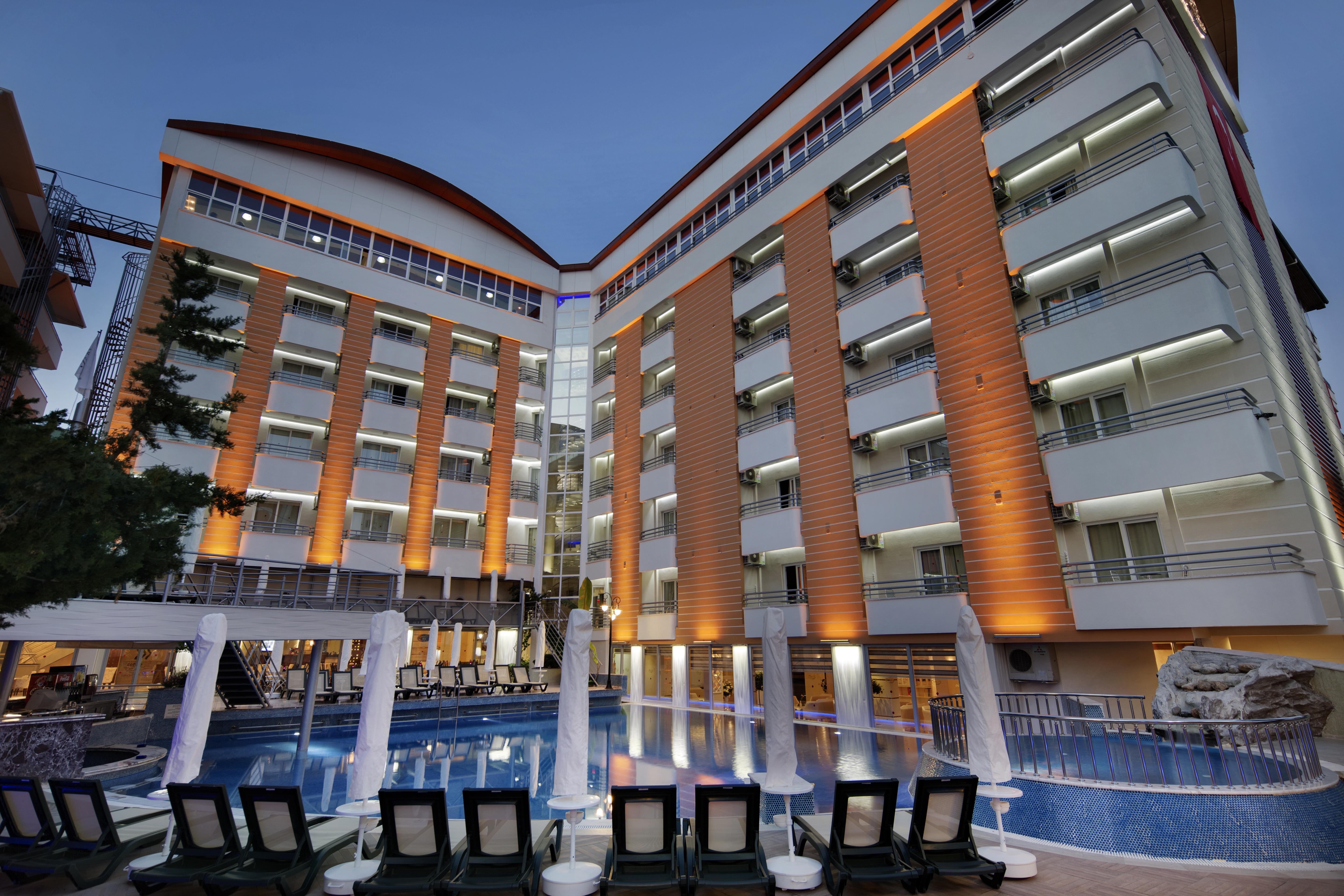 Alaiye Kleopatra Hotel Аланя Екстериор снимка