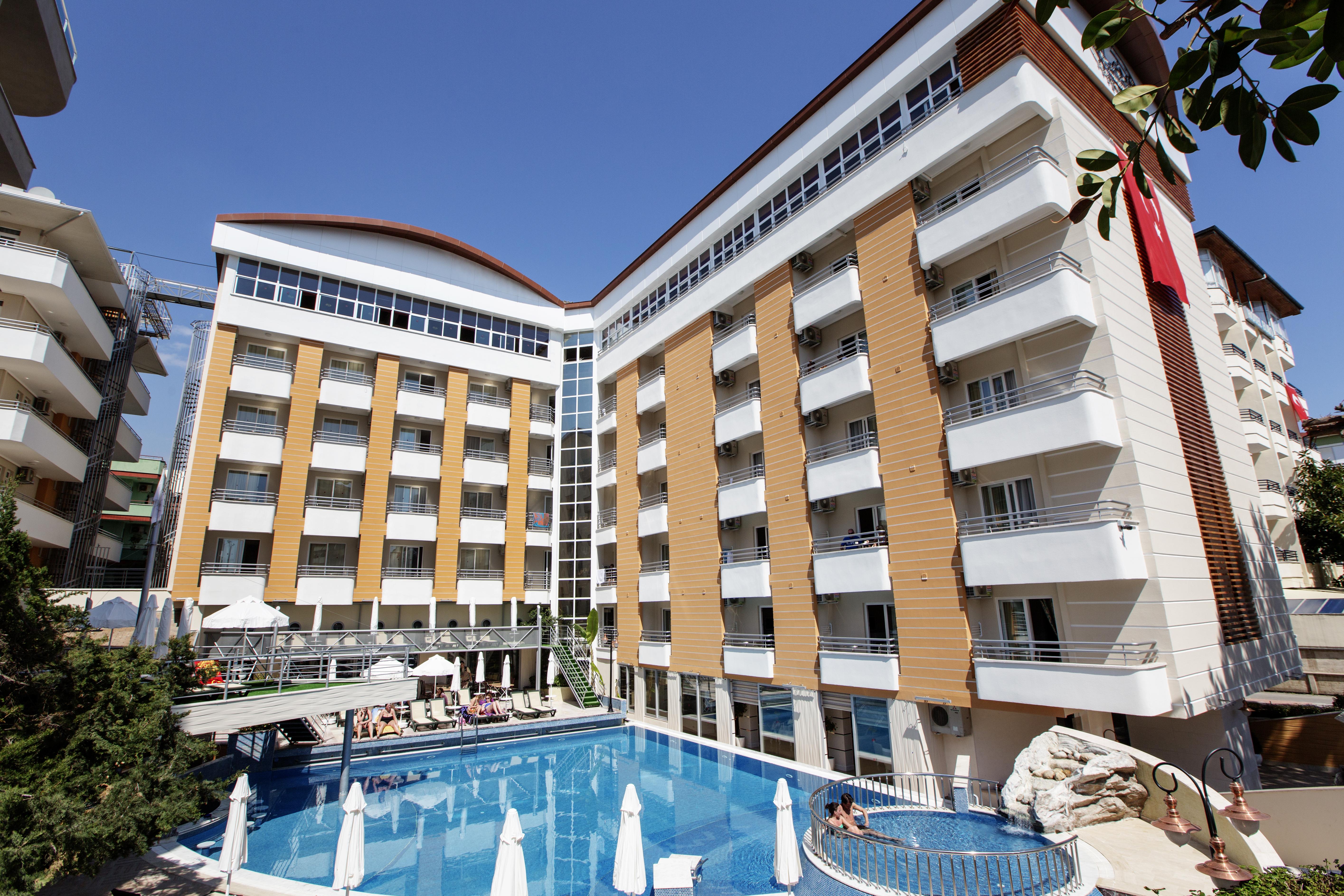 Alaiye Kleopatra Hotel Аланя Екстериор снимка
