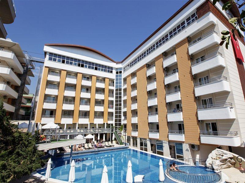 Alaiye Kleopatra Hotel Аланя Екстериор снимка