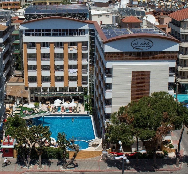Alaiye Kleopatra Hotel Аланя Екстериор снимка